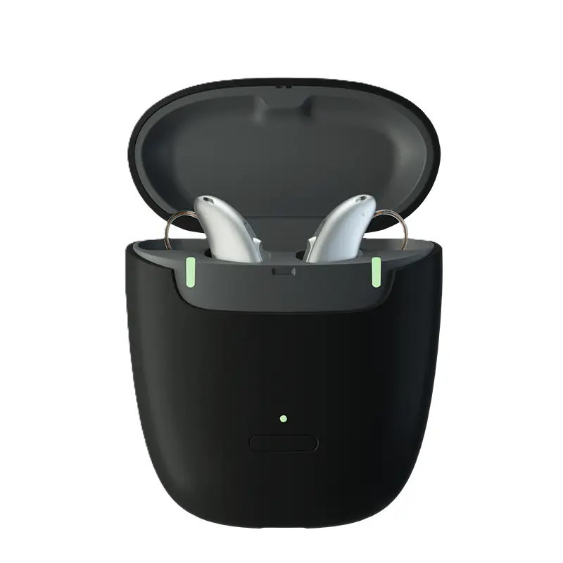 Aparelho Auditivo Recarregável moderno com Bluetooth